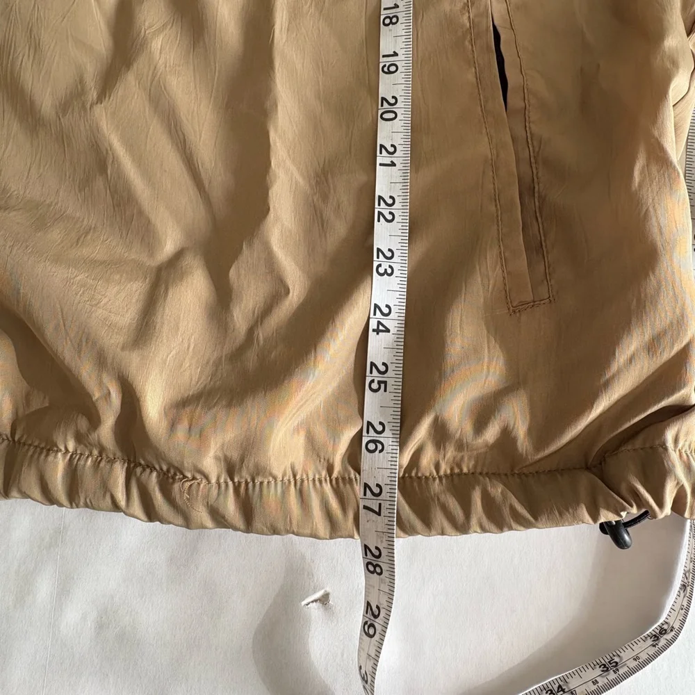 Men's Primitive Gold Pack Levels Anorak Jacket size medium gold black pullover